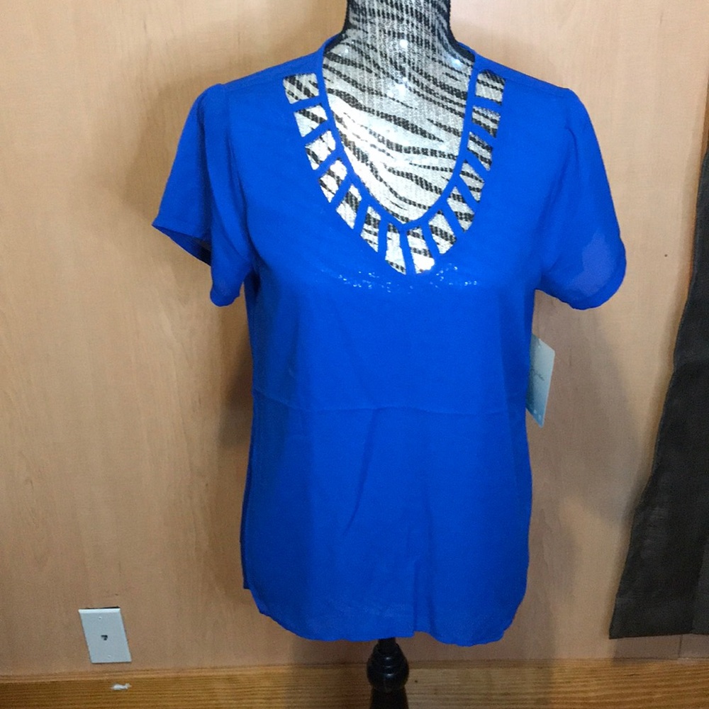 Royal Blue Top
